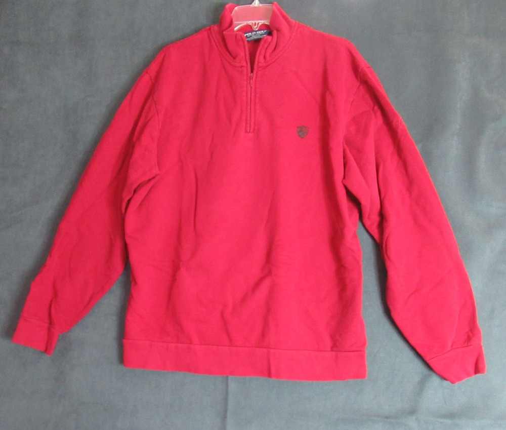 Polo Golf Ralph Lauren Pullover Men Size XL 1/4 Zip Sweatshirt Country Club Logo
